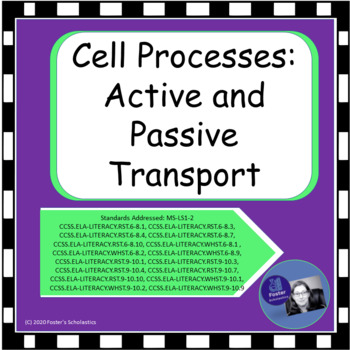 Preview of Cell Processes: Active and Passive Transport