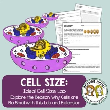 Preview of Cells - Cell Size Lab PowerPoint & Handouts 