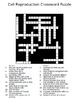 Cell Reproduction Crossword Puzzle by The Teacher Team | TPT