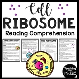 Cell Ribosome Informational Text Reading Comprehension Wor