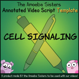 Cell Signaling Annotated Video Script TEMPLATE - Amoeba Sisters