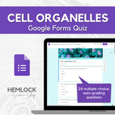 Cell Structures / Organelles Quiz in Google Forms