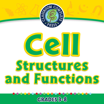 Preview of Cell Structures and Functions - NOTEBOOK Gr. 3-8
