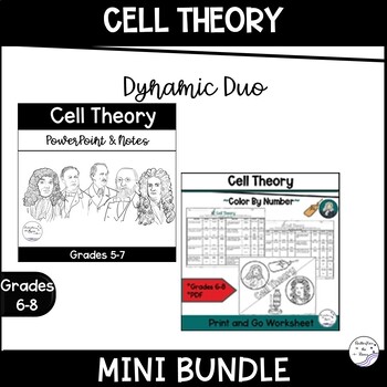 Preview of Cell Theory Lesson Mini Bundle