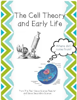 Preview of Cell Theory and Early Life Scaffolded Notes