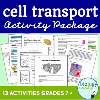 Preview of Cell Transport Activity Package