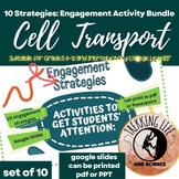 Cell Transport Engagement Strategies Bundle Set of 10: Bio