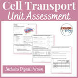 Cell Transport Unit Assessment