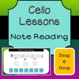 Cello - Note Reading Drag & Drop