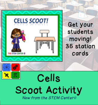 Preview of Cells Scoot Activity Game