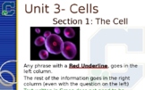 Cells & Cell Types Notes