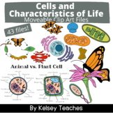 Cells & Characteristics of Life Clip Art | Clipart Moveabl