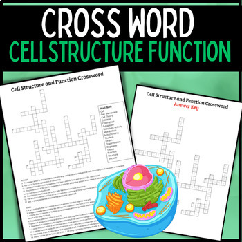 Preview of Cells Crossword | Middle School Science