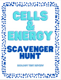 Cells & Energy Scavenger Hunt