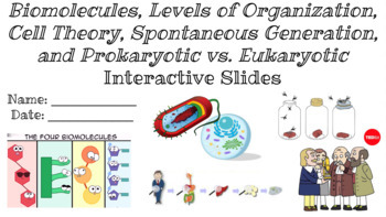 Cells Interactive Slides by Annalisa Sink | TPT