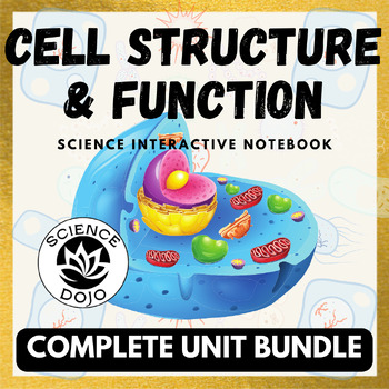 Preview of Levels of Organization Cells Unit Bundle | Biology Life Science Notebook