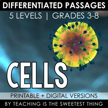Preview of Cells: Passages - Distance Learning Compatible
