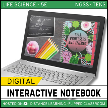 Preview of Cell Processes & Energy Digital Notebook