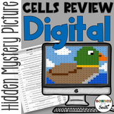Cells Review Digital Hidden Mystery Picture | Distance Learning