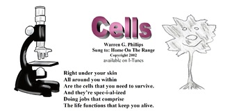 Preview of Cells - Sing Along Science