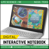 Cell Structure & Function Digital Notebook
