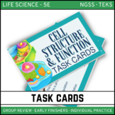 Cell Structure & Function Task Cards