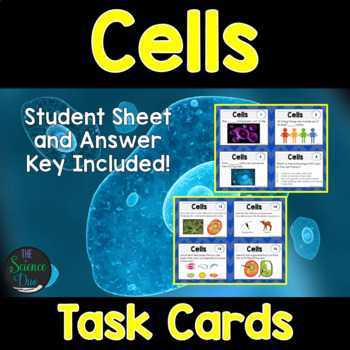 Preview of Cells Task Cards