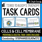 Cells and Cell Membrane Task Cards | Printable & Digital