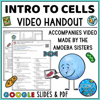 Preview of Cells: The Grand Tour Amoeba Sisters Video Handout