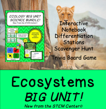 Preview of Ecology: BIG UNIT BUNDLE!
