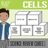 Cells Vocabulary Review Cubes | Science Vocabulary Activity