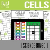 Cells Vocabulary Review Game | Science BINGO