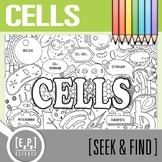 Cells Vocabulary Search Activity | Seek and Find Science Doodle