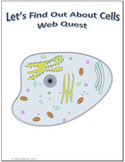 Cells Webquest for Google Apps - Internet Activity - Scien