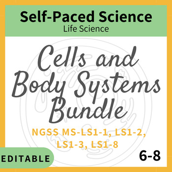 Preview of Cells and Body Systems:  A Complete Unit for MS-LS1-1, LS1-2, LS1-3 and LS1-8