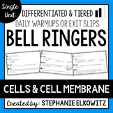 Cells and Cell Membrane Bell Ringers | Printable & Digital