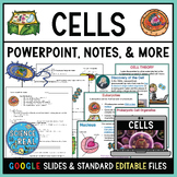 Cells and Cell Organelles PowerPoint, Notes, Kahoot, & Assessment