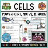 Cells PowerPoint with Notes, Kahoot, and Assessment Questions