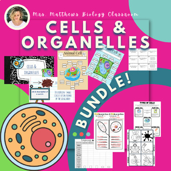 Preview of Cells and Organelles (Biology Unit 4) - Week-Long Lesson BUNDLE