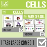 Cells and Parts of a Cell Task Cards Activity | Print and 