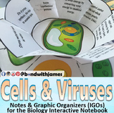 Cells and Viruses for the Biology Interactive Notebook and