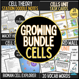 Everything Cells and Organelles Growing Bundle