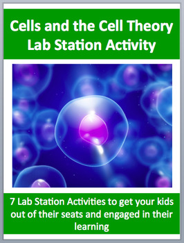 Preview of Cells and the Cell Theory - 7 Engaging Lab Station Activities