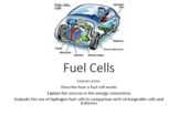 Cells, batteries and Fuel Cells