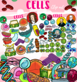 Cells clip art- 106 items!!