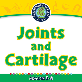 Preview of Cells,Skeletal & Muscular Systems: Joints and Cartilage - NOTEBOOK Gr. 3-8