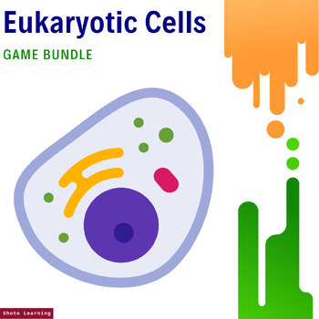 Preview of Cellular Challenge Bundle: Fun and Educational Games on Eukaryotic Cells!
