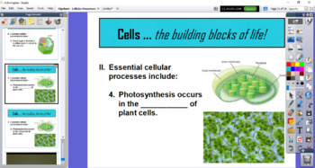 Preview of Cellular Processes - Flipchart