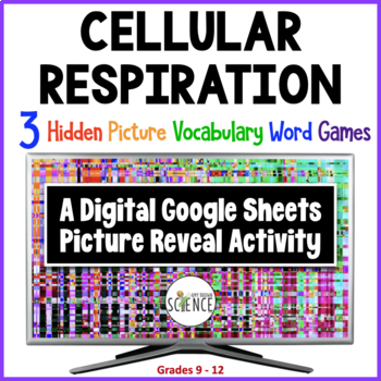 Preview of Cellular Respiration Google Hidden Picture Games