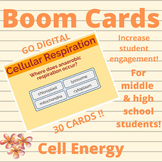Cellular Respiration Boom Deck Digital Task Cards